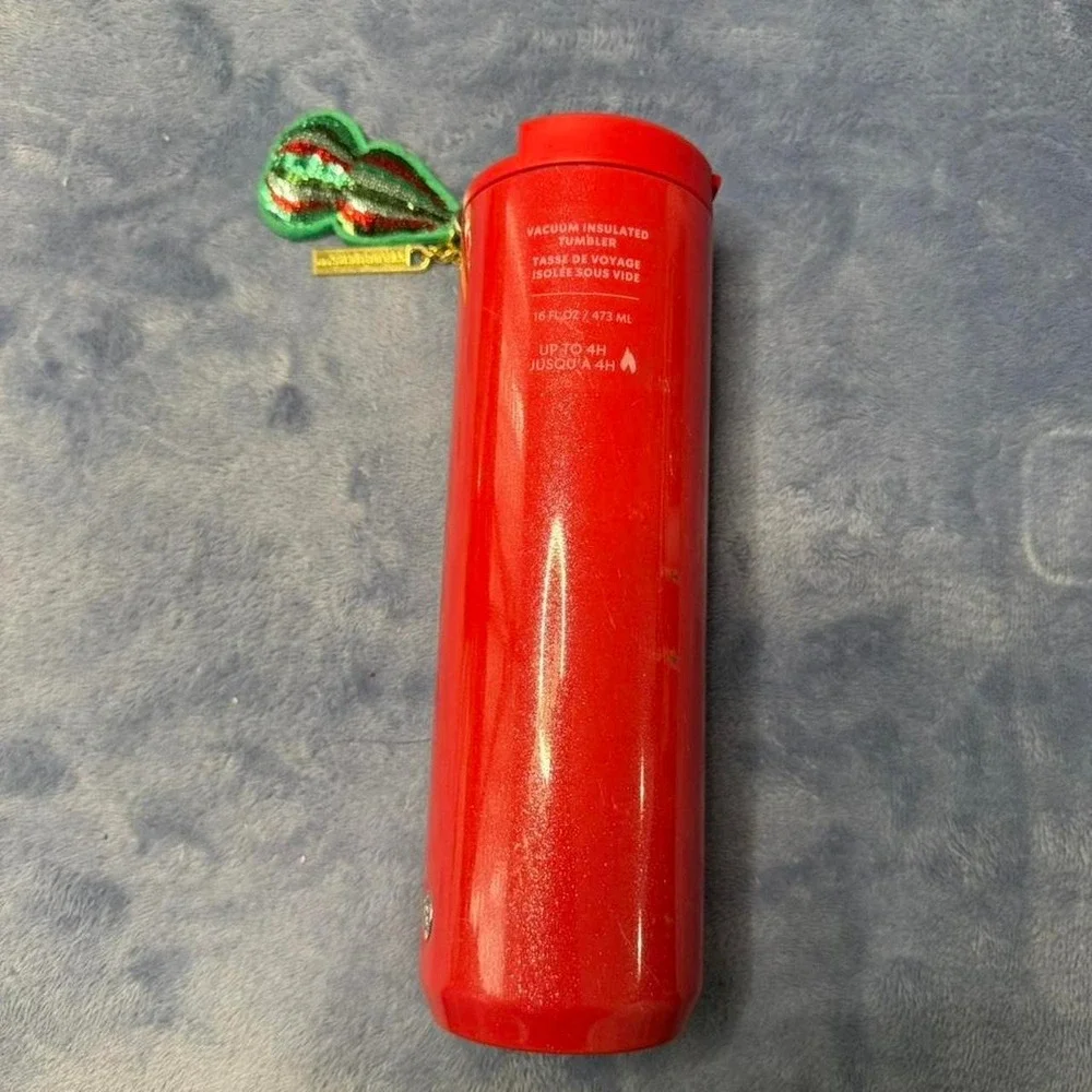 Red‎ Starbucks Siren stainless steel tumbler new